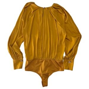 MARC NEW YORK - MUSTARD YELLOW BODYSUIT - XS